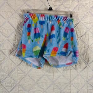 Youth Girls Ice-cream Pajama Shorts Size 14
